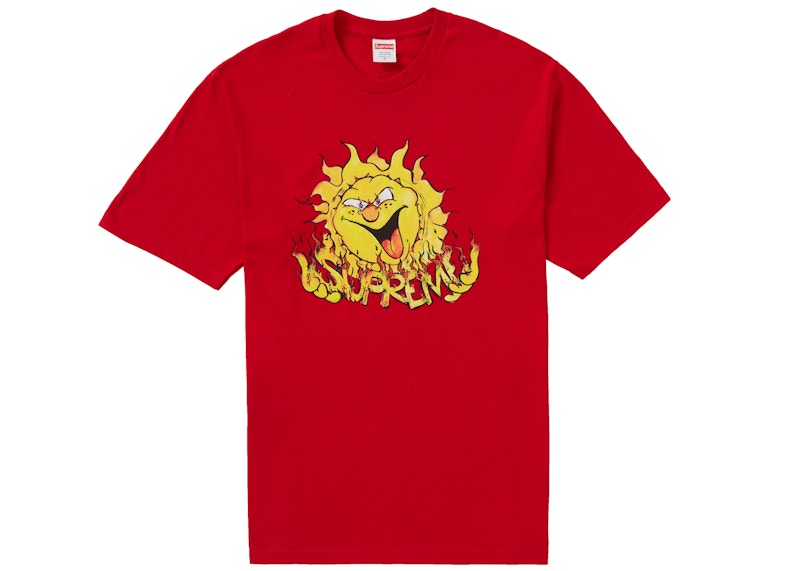 Buy Supreme Camiseta Sol Roja