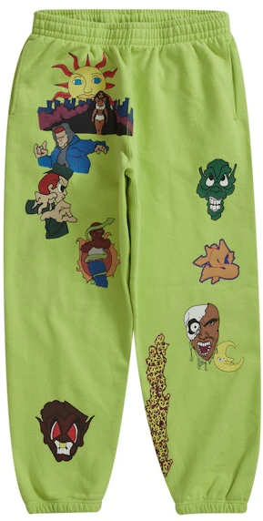 supreme-sunrise-sweatpant-acid-green