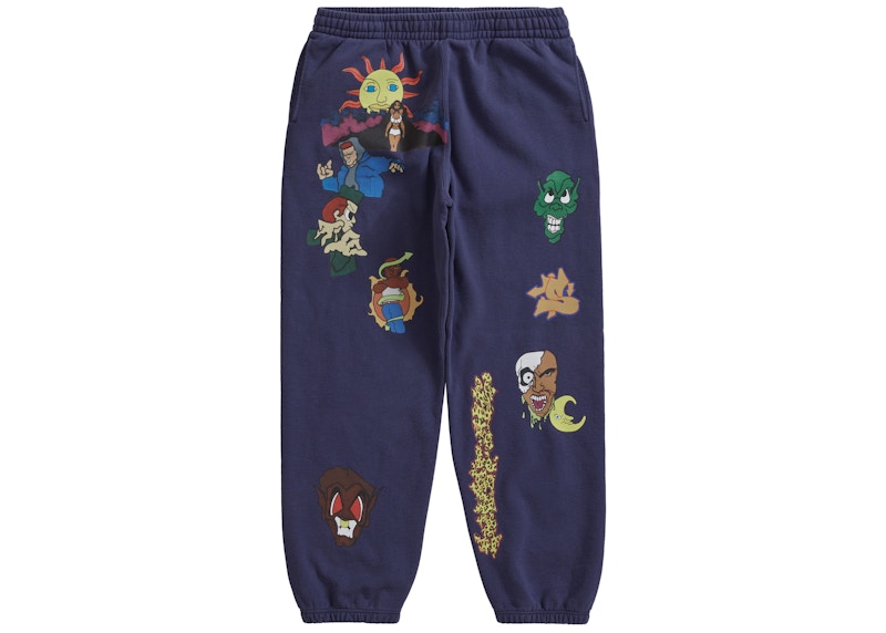 Buy Supreme Sunrise Pantalón de Chándal Azul Lavado