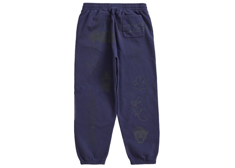 Order Supreme Sunrise Pantalón de Chándal Azul Lavado
