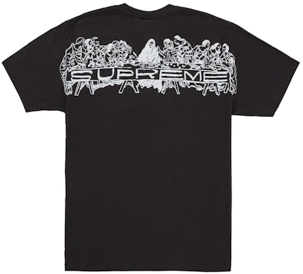 Supreme Supper Tee Black Buy Supreme Supper Tee Black