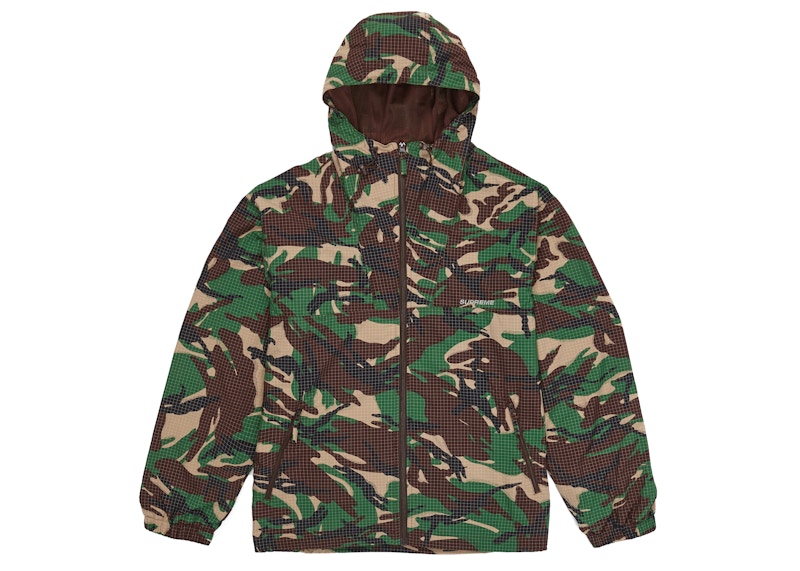 Order Supreme 支撑单元旋涡迷彩尼龙防撕裂夹克