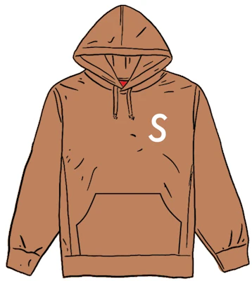 Supreme Swarovski S Logo Hooded Sweatshirt Brown Buy Supreme Swarovski S Logo Hooded Sweatshirt Brown