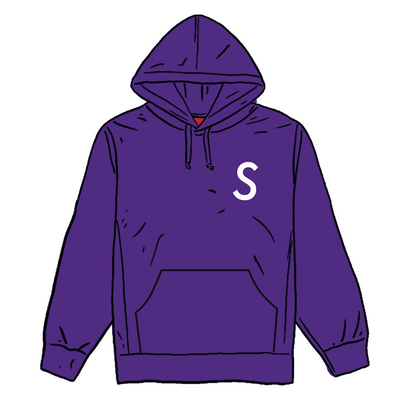 SupremeスワロSロゴパーカー（紫） を購入 - Novelship