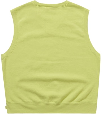 Supreme Sweatshirt Vest Lime Order Supreme Sweatshirt Vest Lime