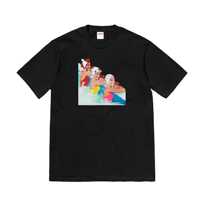 Supreme Swimmers Tee Black
