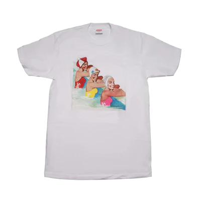 Supreme Swimmers Tee White