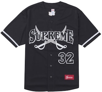 シュプリーム ソード ベースボールジャージ ブラック Buy シュプリーム ソード ベースボールジャージ ブラック