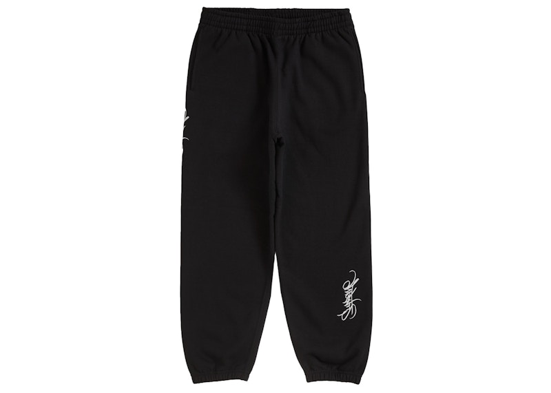Supreme Tag Sweatpant Black