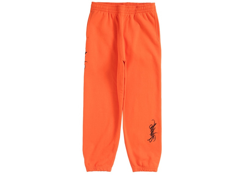Supreme Tag Sweatpant Bright Orange