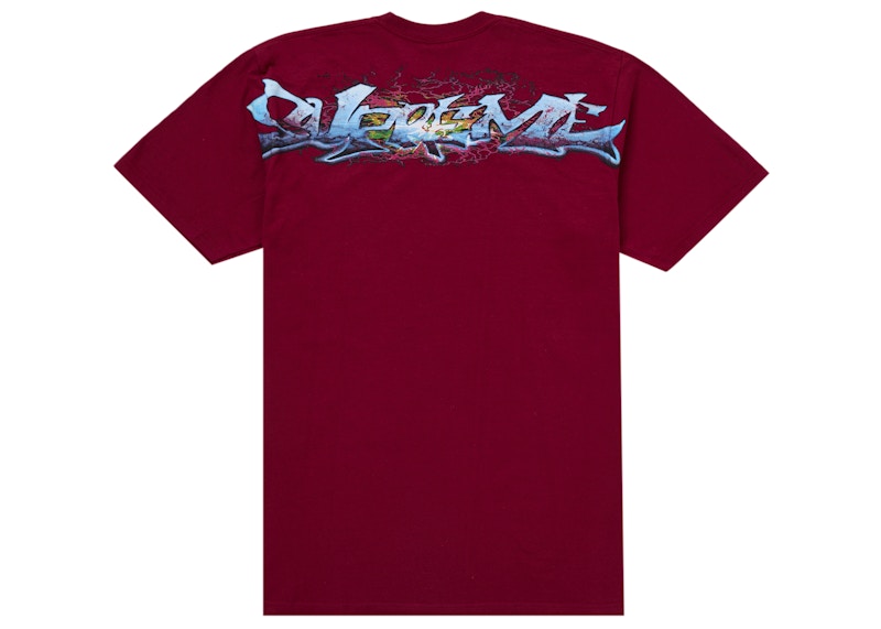Buy Supreme Tag Tee Cardinal