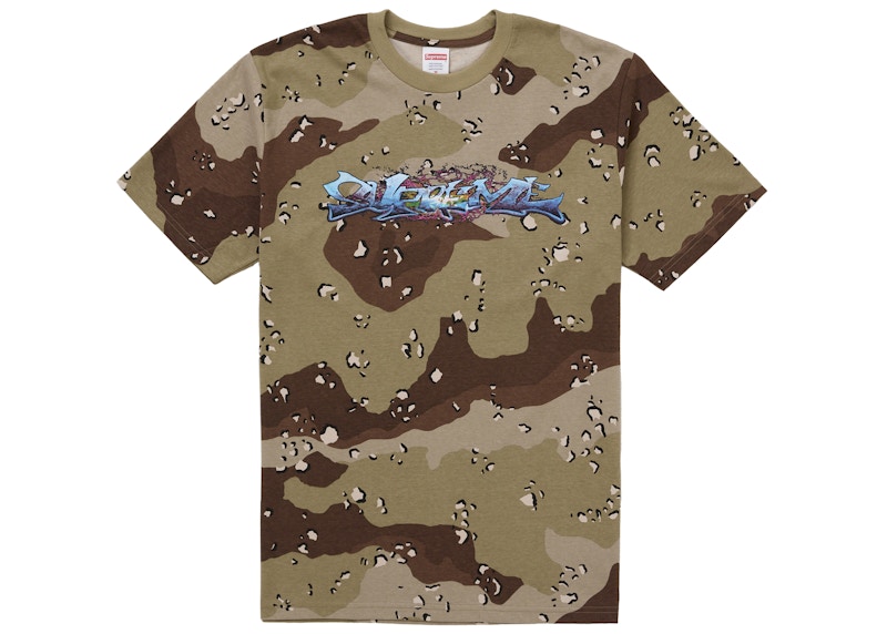 Supreme Tag Tee Chocolate Chip Camo 圖 2