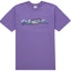 Order Supreme Tag Tee Purple