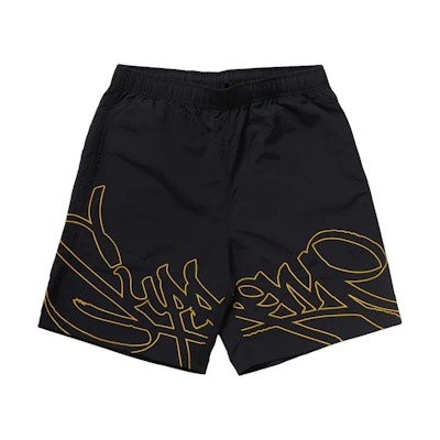Supreme Tag Water Short Black