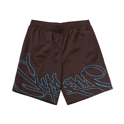 Supreme Tag Water Short Brown