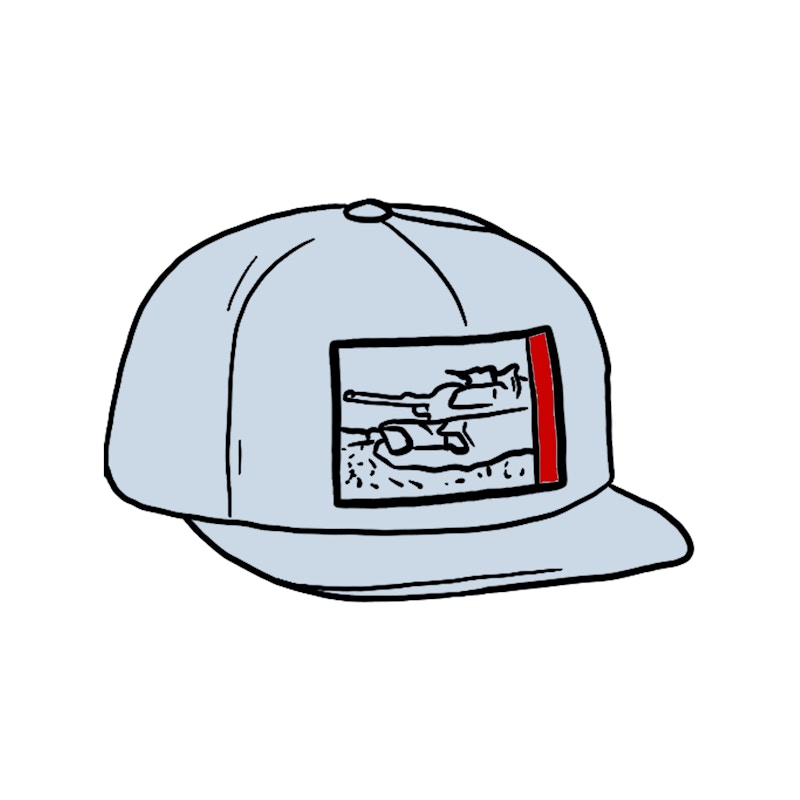 Supreme Tank 5-Panel Light Blue