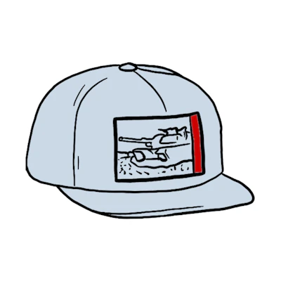 Supreme Tank 5-Panel Light Blue