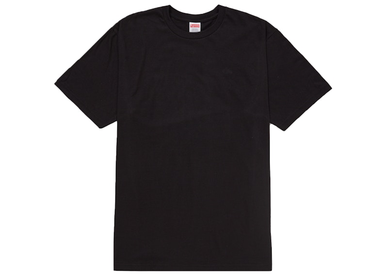 Supreme Tape Tee Black 圖 2