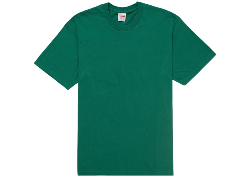 Order Supreme 膠帶標誌T恤 淺松樹綠