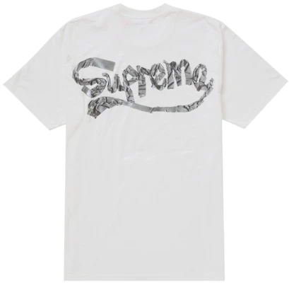 Supreme 胶带标志白色T恤 Buy Supreme 胶带标志白色T恤