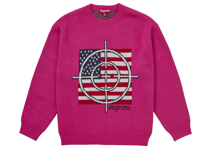 Supreme Target Sweater Pink