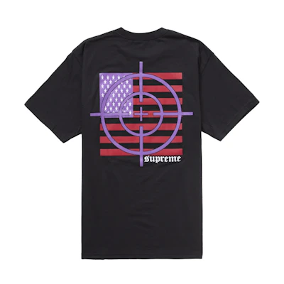 Supreme Target Tee Black