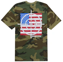 Supreme Target Tee Woodland Camo Supreme Target Tee Woodland Camo