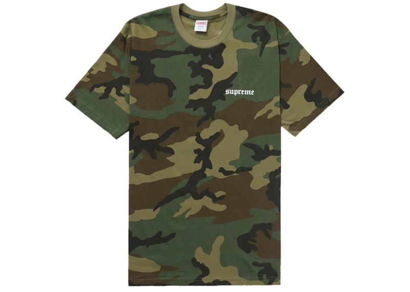 Order 슈프림 타겟 티 우드랜드 카모