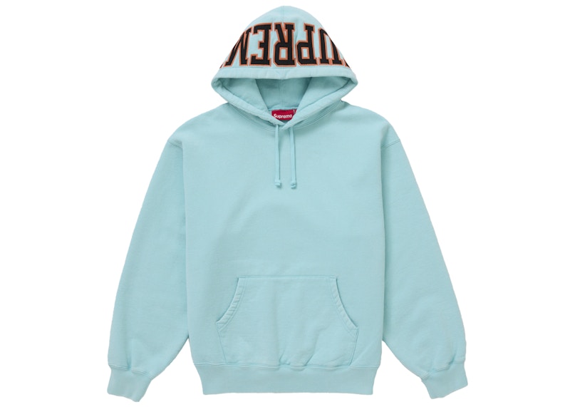 Supreme Team 94 Hooded Sweatshirt Aqua