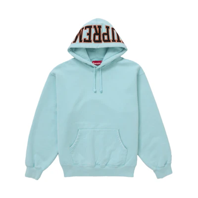 Supreme Team 94 Hooded Sweatshirt Aqua