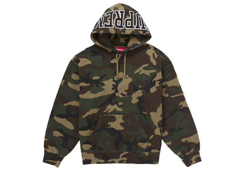 Supreme Team 94 Hooded Sweatshirt Camo