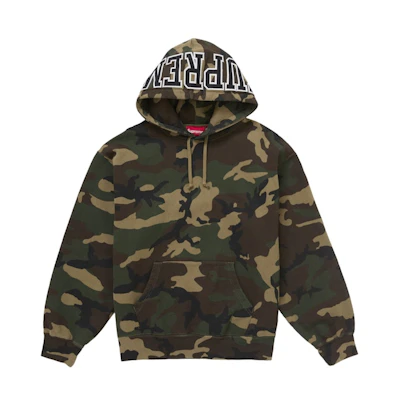 Supreme Team 94 Hooded Sweatshirt Camo