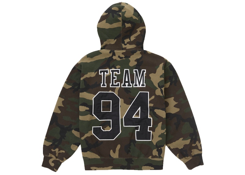 Supreme Team 94 Hooded Sweatshirt Camo 圖 2