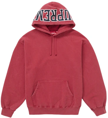 Supreme Team 94 Hooded Sweatshirt Red Buy Supreme Team 94 Hooded Sweatshirt Red