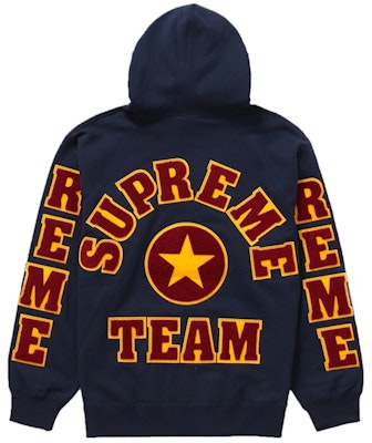 Supreme Team Chenille Baju Sejuk Bertudung 'Navy'. Order Supreme Team Chenille Baju Sejuk Bertudung 'Navy'.