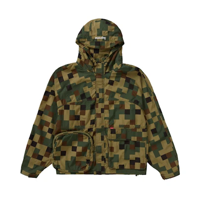 Supreme Technical Field Jacket Olive Digi Camo