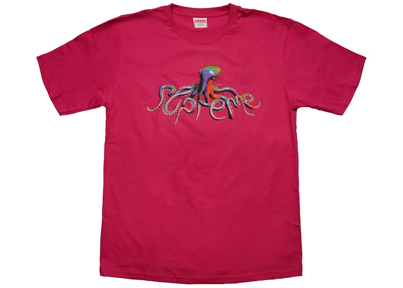 Supreme Tentacles Tee Hot Pink