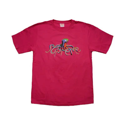 Supreme Tentacles Tee Hot Pink
