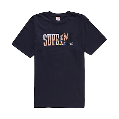 Supreme Tera Patrick Tee Navy