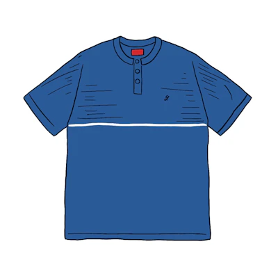 Supreme Terry S/S Henley Royal