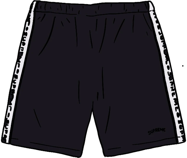 supreme-terry-short-black