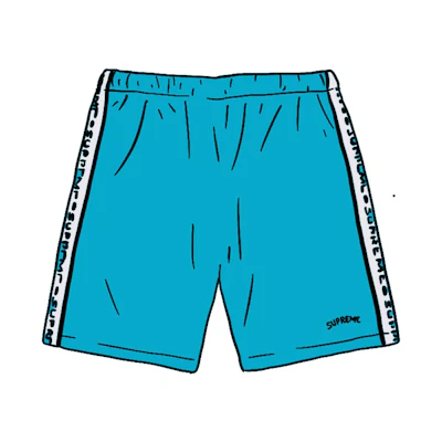 Supreme Terry Short Cyan