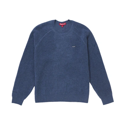 Supreme Terry Small Box Sweater Blue
