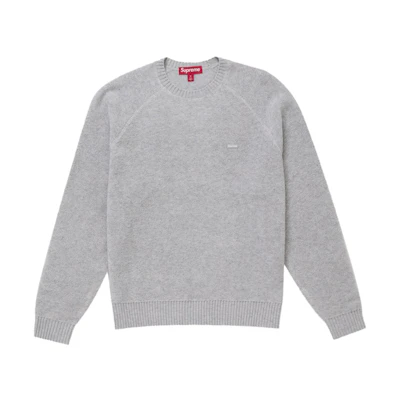 Supreme Terry Small Box Sweater Heather Grey