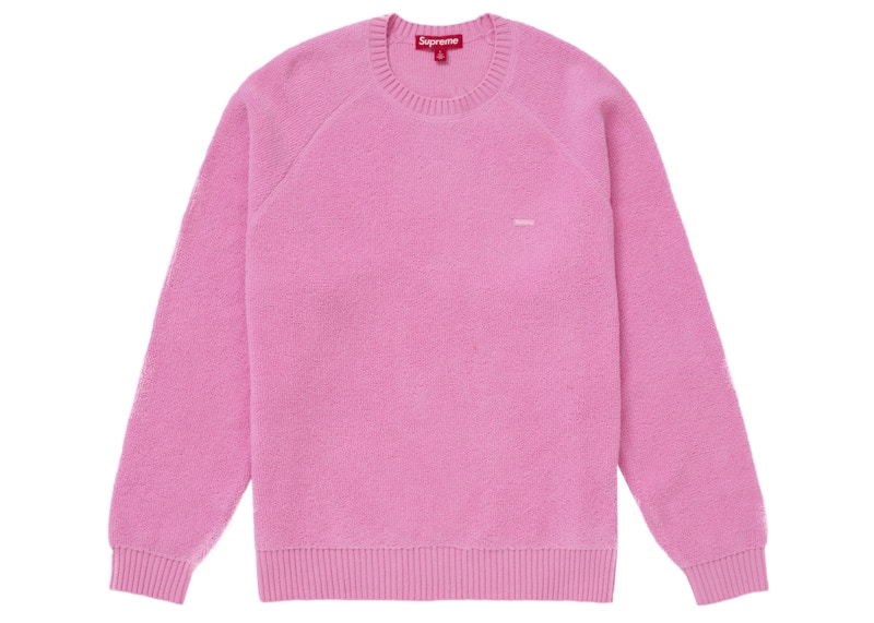 Buy シュプリーム テリー スモールボックス セーター ピンク