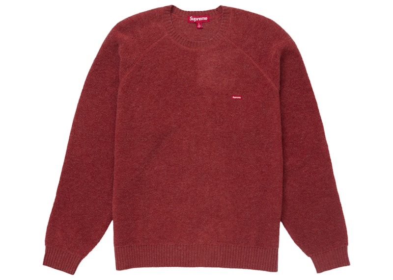 Supreme Terry Small Box Sweater Rust