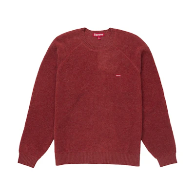 Supreme Terry Small Box Sweater Rust
