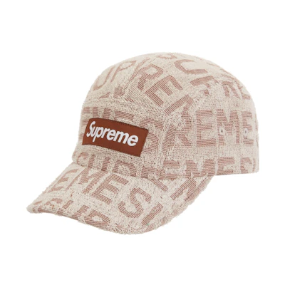 Supreme Terry Spellout Camp Cap 'Beige'