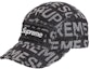 Buy Supreme Terry 拼字露營帽 '黑色'
