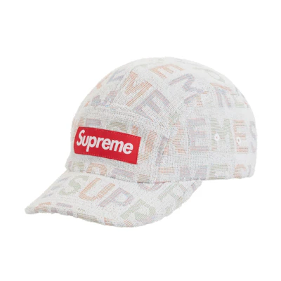 Supreme Terry Spellout Camp Cap 'White'